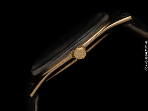 1960's Patek Philippe Vintage Mens Handwound Ref. 2588 Dress Watch - 18K Gold