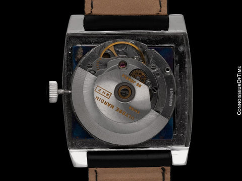 1960's Ulysse Nardin Vintage Mens Automatic "TV" Watch - Stainless Steel
