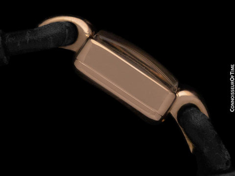 1938 Rolex Vintage Art Deco Ladies Dress Watch - 14K Rose Gold