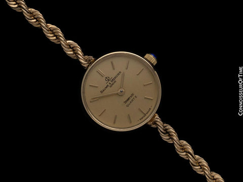 Tiffany & Co. by Baume & Mercier Ladies Luxury Watch - 14K Gold