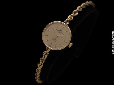 Tiffany & Co. by Baume & Mercier Ladies Luxury Watch - 14K Gold