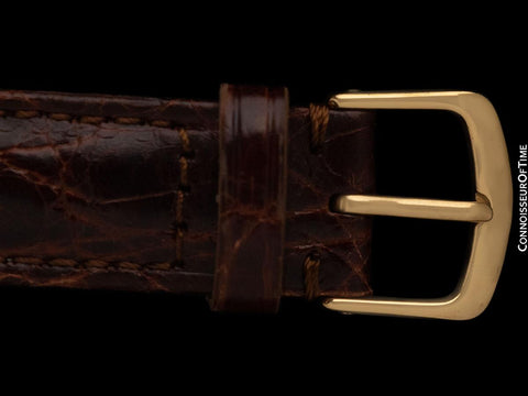 1933 Vacheron & Constantin Vintage Mens Art Deco Rectangular Watch - 18K Gold