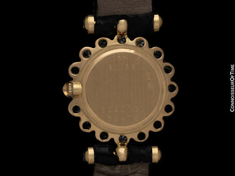 Van Cleef & Arpels VCA Rare Ladies Cocktail Watch - 18K Gold & Factory Set Diamonds
