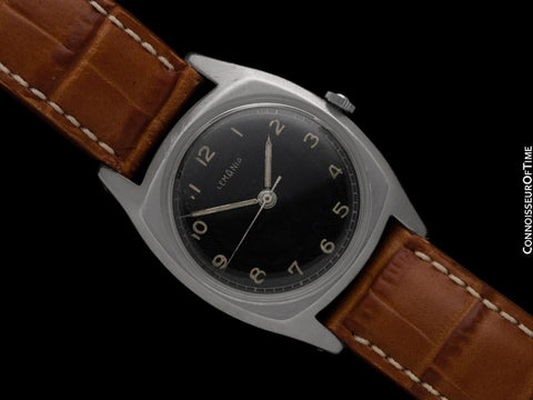 1939 Lemania Majetek Ref. 261 Czech Air Force Pilot's Large Watch - Stainless Steel