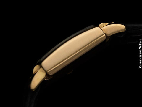 1953 Patek Philippe Vintage Ladies Hooded Lug Watch - 18K Gold