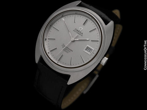 1972 Omega Seamaster Cosmic 2000 Vintage Retro Mens Dive Watch, Date - Stainless Steel