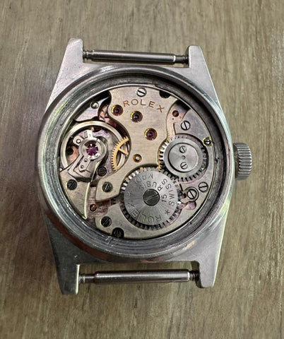1932 Rolex Vintage Mens Possible Prototype Borgel / Taubert Cased Hermetic Watch - Stainless Steel