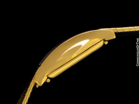 1960 Patek Philippe Vintage Ladies Rare "Manta Ray" 18K Gold Watch - Albert Gilbert Designed