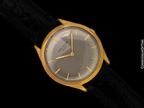 1964 Patek Philippe Vintage Mens Handwound Dress Watch Ref. 2589 - 18K Gold