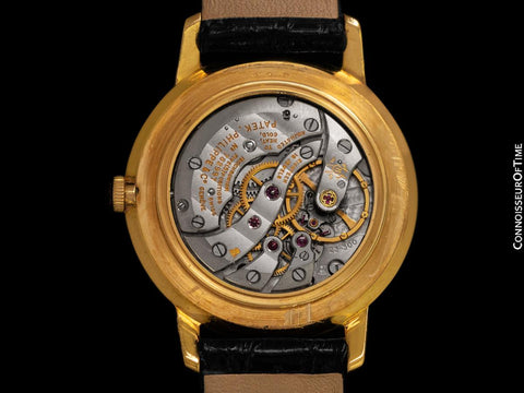 1963 Patek Philippe Vintage Mens Handwound Dress Watch Ref. 2599 - 18K Gold