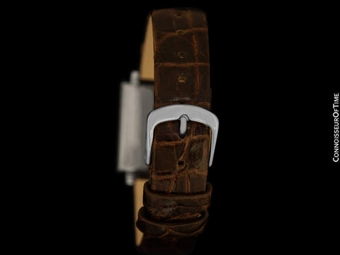 1960's Vacheron & Constantin "Extra-Flat" Vintage Mens Midsize Watch - 18K White Gold