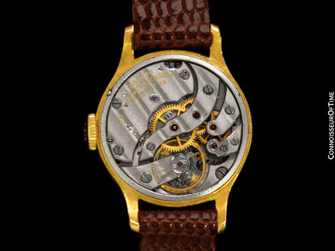 1945 Patek Philippe Vintage Ladies Handwound Ref. 1289 Dress Watch - 18K Gold