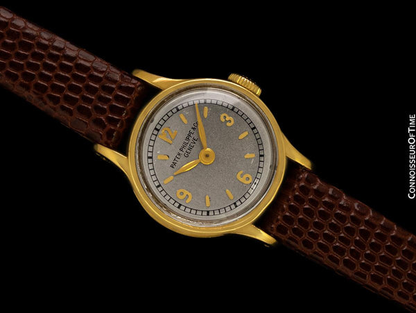 1945 Patek Philippe Vintage Ladies Handwound Ref. 1289 Dress Watch - 18K Gold