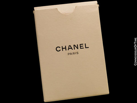 Chanel Premiere Ladies Rectangular 18K Gold Plated Watch with Bracelet - Original Box