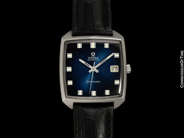 1972 Omega Seamaster Compressor Mens Vintage Watch with Cal. 565 Movement - Stainless Steel
