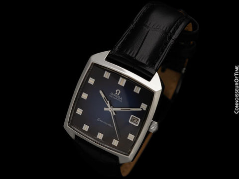 1972 Omega Seamaster Compressor Mens Vintage Watch with Cal. 565 Movement - Stainless Steel