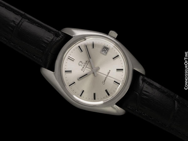 1972 Omega Seamaster Mens Vintage Watch with Automatic Movement - Stainless Steel