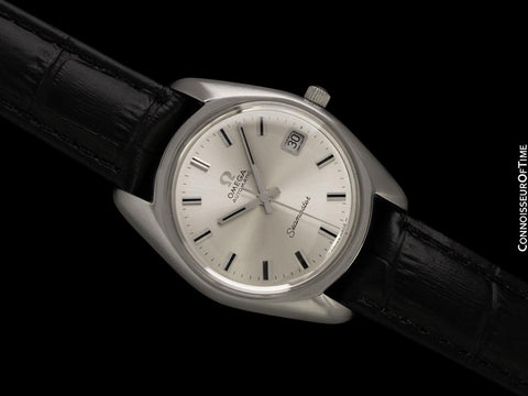 1972 Omega Seamaster Mens Vintage Watch with Automatic Movement - Stainless Steel