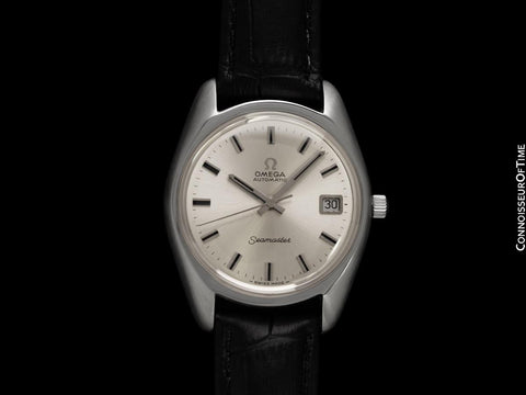 1972 Omega Seamaster Mens Vintage Watch with Automatic Movement - Stainless Steel