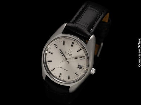 1972 Omega Seamaster Mens Vintage Watch with Automatic Movement - Stainless Steel