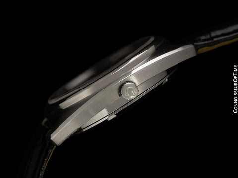 1972 Omega "C" Constellation Vintage Mens Automatic Chronometer Watch, Day Date - Stainless Steel & 18K White Gold