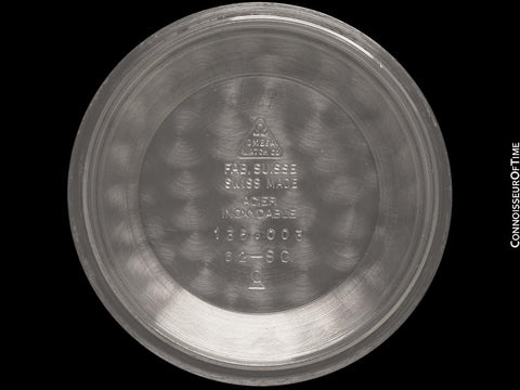 1962 Omega Seamaster 30 Vintage Mens Handwound Watch, Larger 35mm Model - Stainless Steel