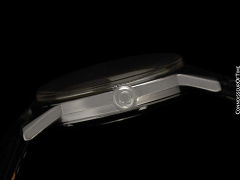 1962 Omega Seamaster 30 Vintage Mens Handwound Watch, Larger 35mm Model - Stainless Steel