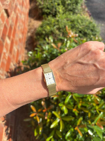 1960 Patek Philippe Vintage Ladies Rare "Manta Ray" 18K Gold Watch - Albert Gilbert Designed