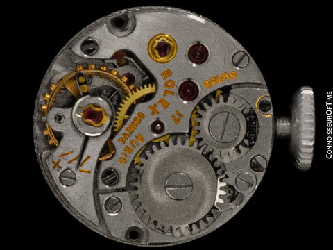 1960's Rolex Ladies Vintage Cocktail Watch - 18K White Gold & Diamonds