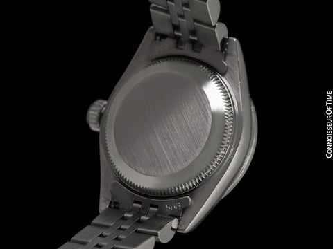 Rolex Ladies Datejust Ref. 69174 Stainless Steel & Diamond Watch with Full Servicing - Original Papers