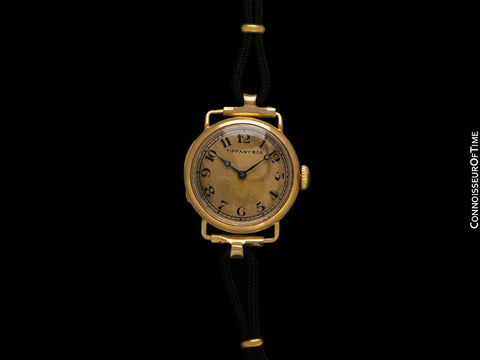 1920 Tiffany & Co. Longines Ladies Vintage Watch - 18K Gold