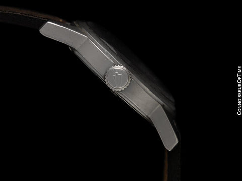 Bulova Hack Field Military Style Watch - Personally Owned & Worn By Ian McDonald with Two COAs