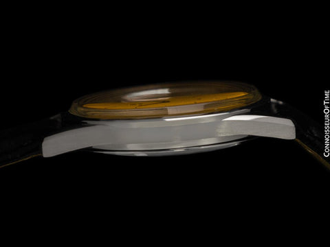1973 Omega Vintage De Ville Mens Cal. 711 Automatic Watch with Ferrari Yellow Dial - Stainless Steel