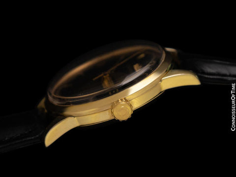 1946 Omega 30 T2 Based Classic Vintage Mens Handwound Watch - 18K Gold Plated