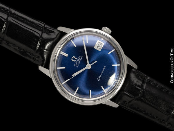1968 Omega Seamaster Mens Vintage Cal. 565 Watch, Automatic, Date - Stainless Steel