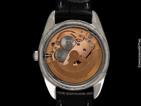 1971 Omega Seamaster Mens Vintage Watch with Automatic Cal. 565 Movement and Black Dial - Stainless Steel