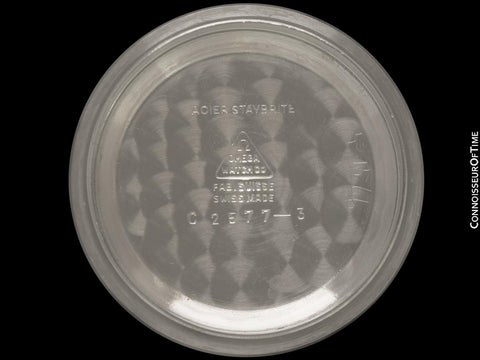 1954 Omega Seamaster Vintage Mens Cal. 354 Mid Century Watch - Stainless Steel