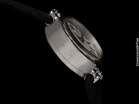 1950's Tiffany & Co. Ladies Vintage 14K White Gold & Diamond Watch - Gorgeous Original Condition