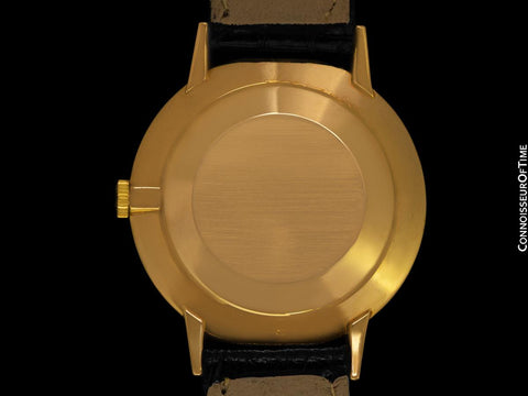 1965 Patek Philippe Vintage Mens Handwound Ref. 3468 18K Gold Dress Watch