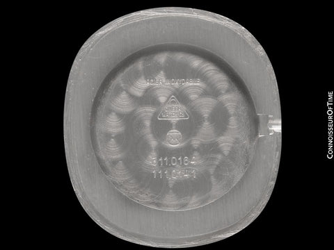 1978 Omega De Ville Vintage Mens Ellipse Dress Watch with Bracelet - Stainless Steel