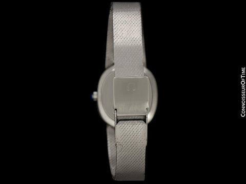 1978 Omega De Ville Vintage Mens Ellipse Dress Watch with Bracelet - Stainless Steel