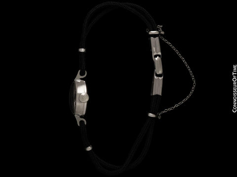 1966 Rolex Ladies Dress Watch, Silver Dial - 14K White Gold