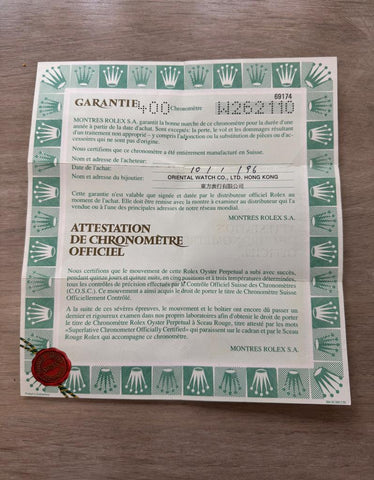 Rolex Ladies Datejust Ref. 69174 Stainless Steel & Diamond Watch with Full Servicing - Original Papers