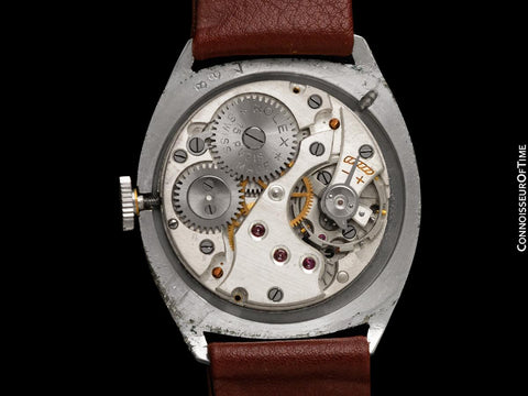 1938 Rolex Art Deco Vintage Mens Tonneau Ref. 3892 Watch - Chromium