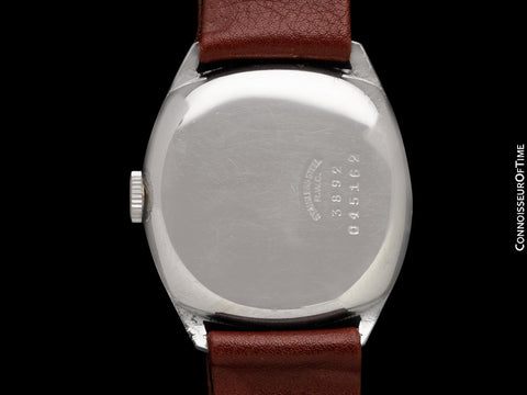 1938 Rolex Art Deco Vintage Mens Tonneau Ref. 3892 Watch - Chromium