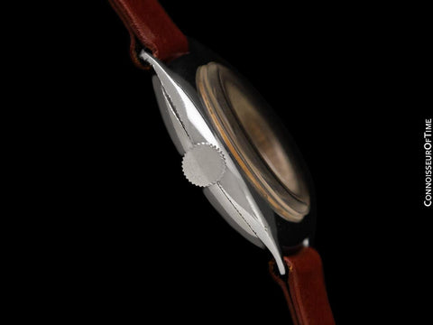 1938 Rolex Art Deco Vintage Mens Tonneau Ref. 3892 Watch - Chromium