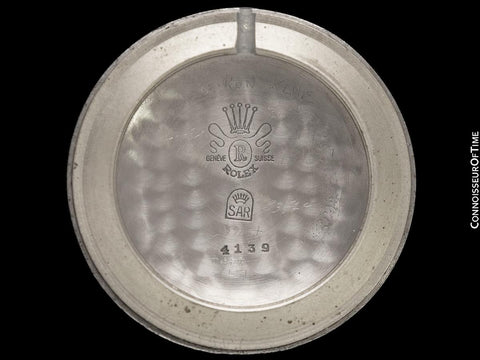 1946 Rolex Precision Full Size Vintage Mens Handwound Dress Watch - Stainless Steel