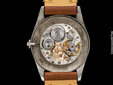 1946 Rolex Precision Full Size Vintage Mens Handwound Dress Watch - Stainless Steel
