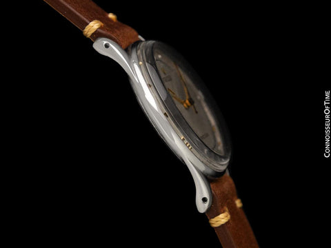 1946 Rolex Precision Full Size Vintage Mens Handwound Dress Watch - Stainless Steel