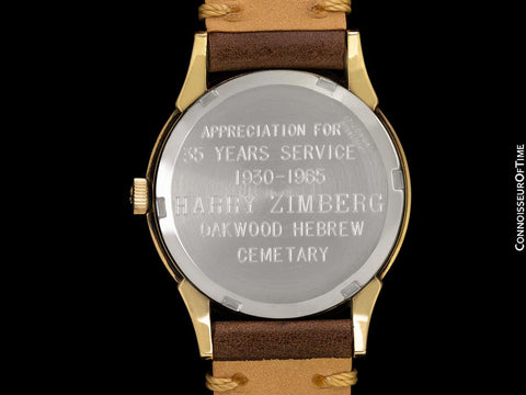 1965 Omega (Seamaster) Rare Cal. 560 Vintage Mens 10K Gold Filled & Stainless Steel Watch - Only Approx. 3000 Made